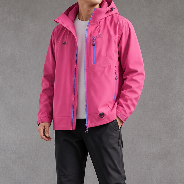 Lotus-Effect Waterproof Windbreaker Jacket