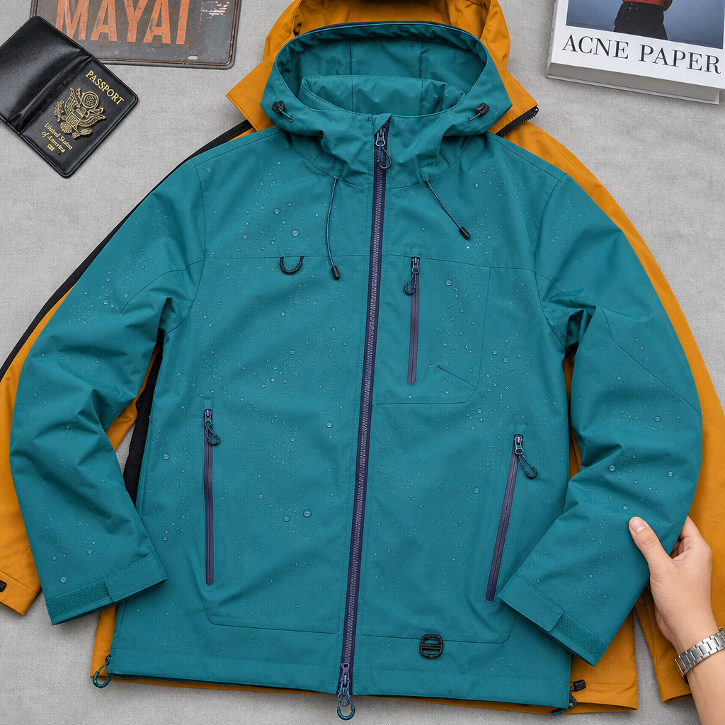 Lotus-Effect Waterproof Windbreaker Jacket