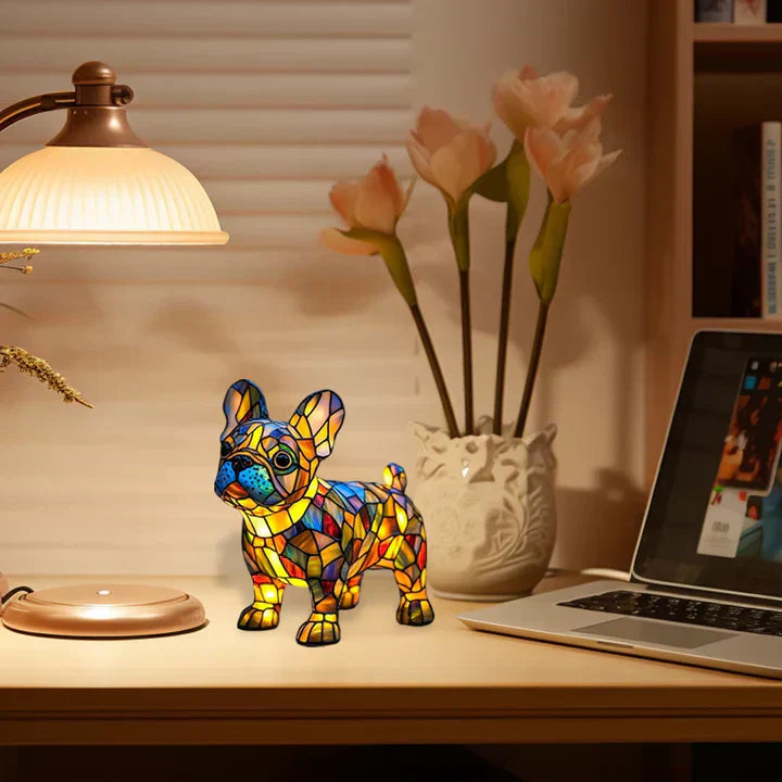 Lumidog Dog Lamp: Unique Handmade Ambient Lighting & Decoration