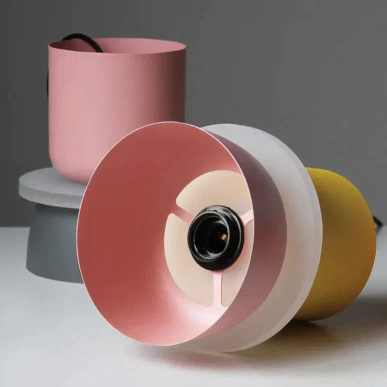 LuminaGlow - Modern Pendant Lamp in Scandinavian Macaron Style