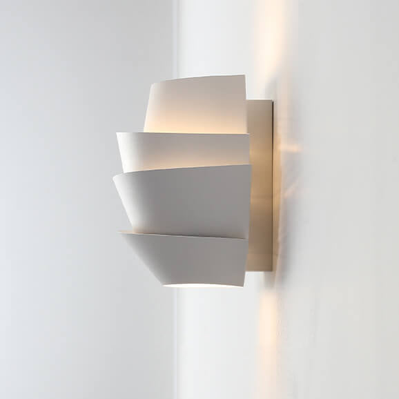 Luminique - Scandinavian Wall Lamp with Double Light Points Made of Iron