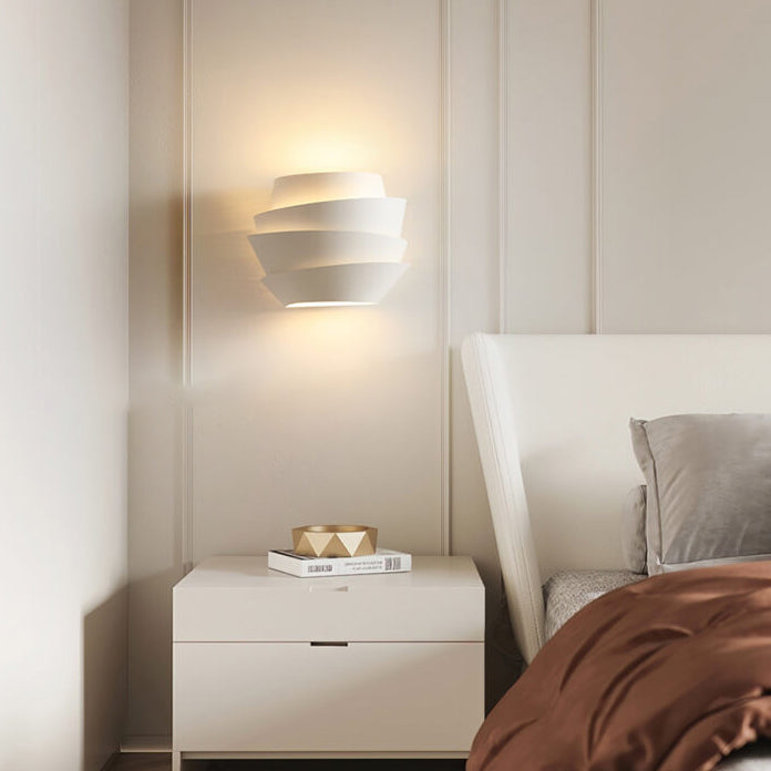 Luminique - Scandinavian Wall Lamp with Double Light Points Made of Iron