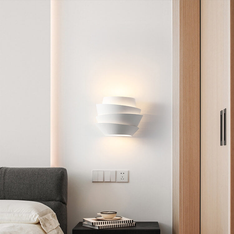 Luminique - Scandinavian Wall Lamp with Double Light Points Made of Iron