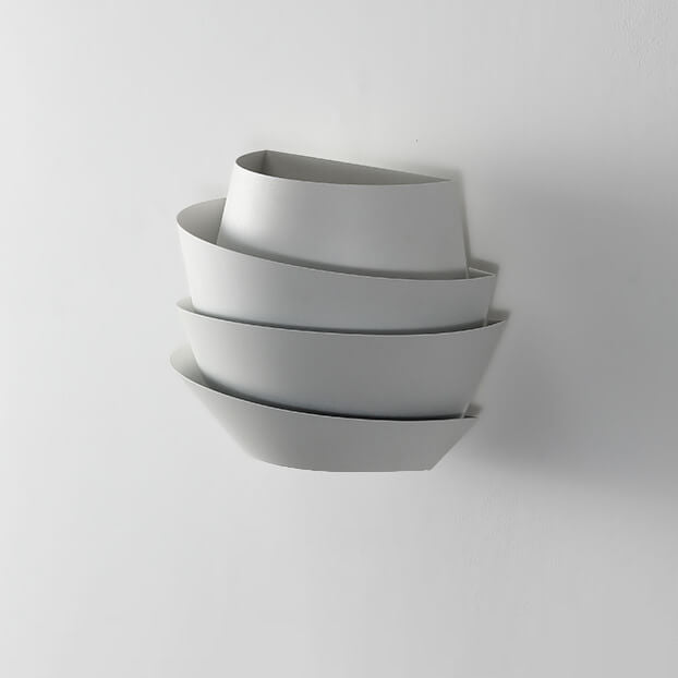 Luminique - Scandinavian Wall Lamp with Double Light Points Made of Iron