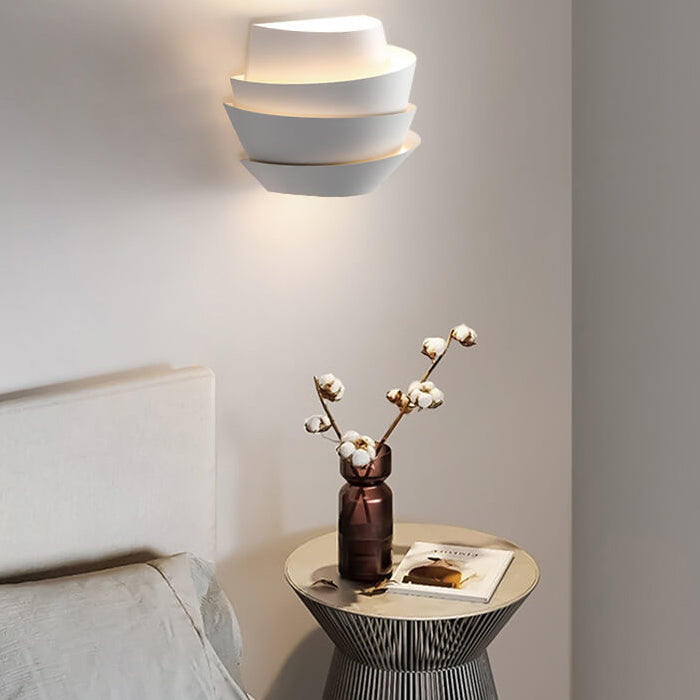 Luminique - Scandinavian Wall Lamp with Double Light Points Made of Iron