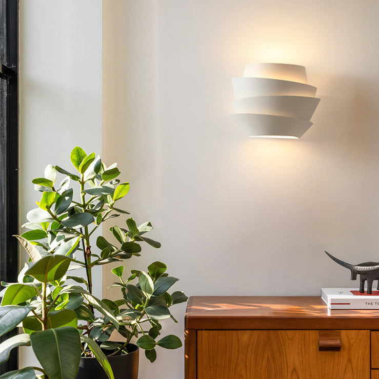 Luminique - Scandinavian Wall Lamp with Double Light Points Made of Iron
