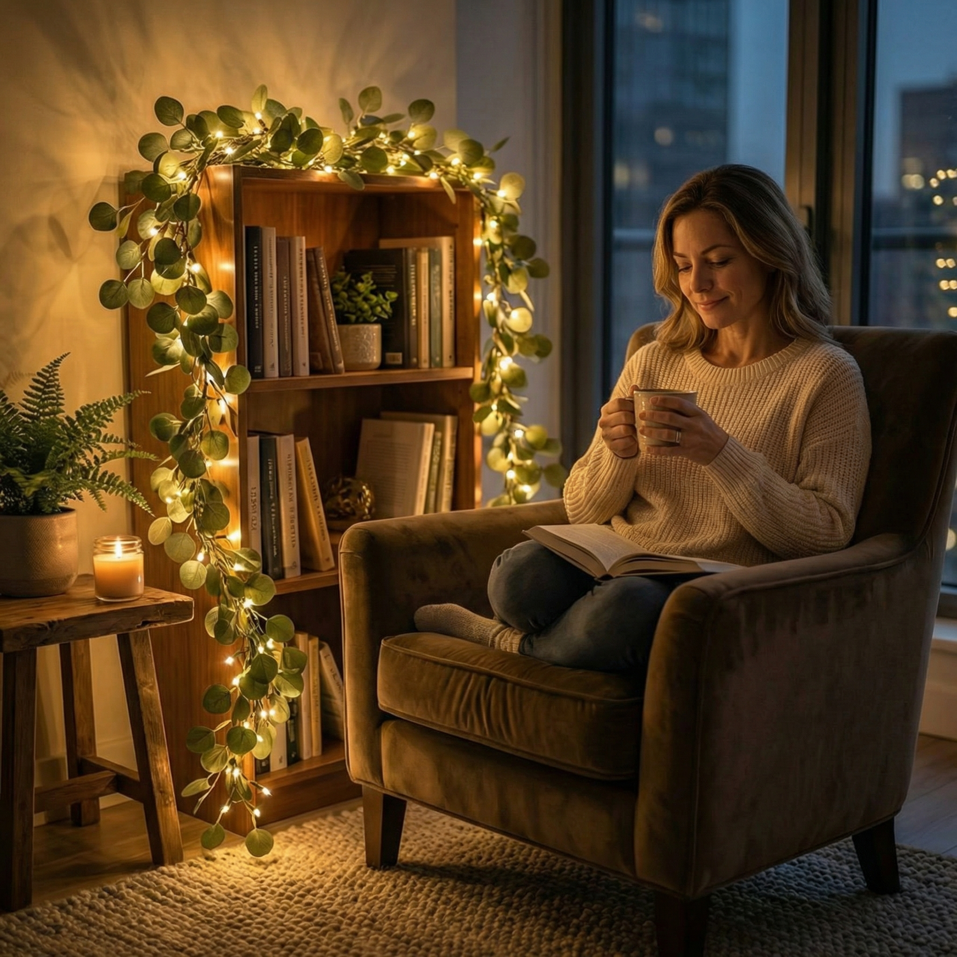 Lumivine™ – Lighted Olive Vine for Cozy Evenings