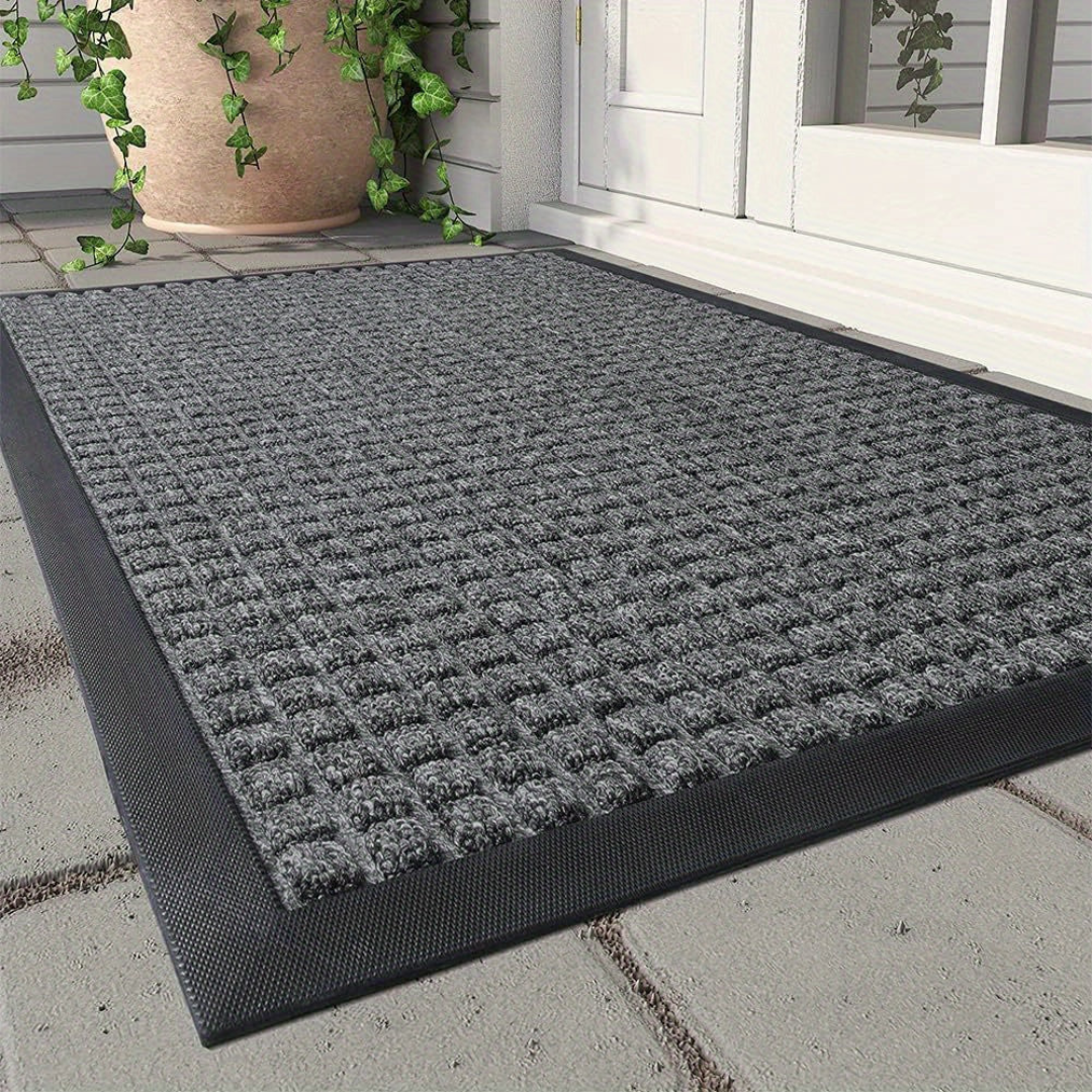 Luxury Doormat – Designed for Indoor and Outdoor Use. Combines Elegance with High Durability, Providing Effective Protection Against Dirt and a Prestigious Look for Your Entrance.