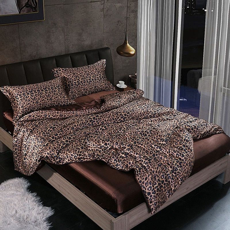 Luxury Satin-Silk Bedding Set 4-Piece