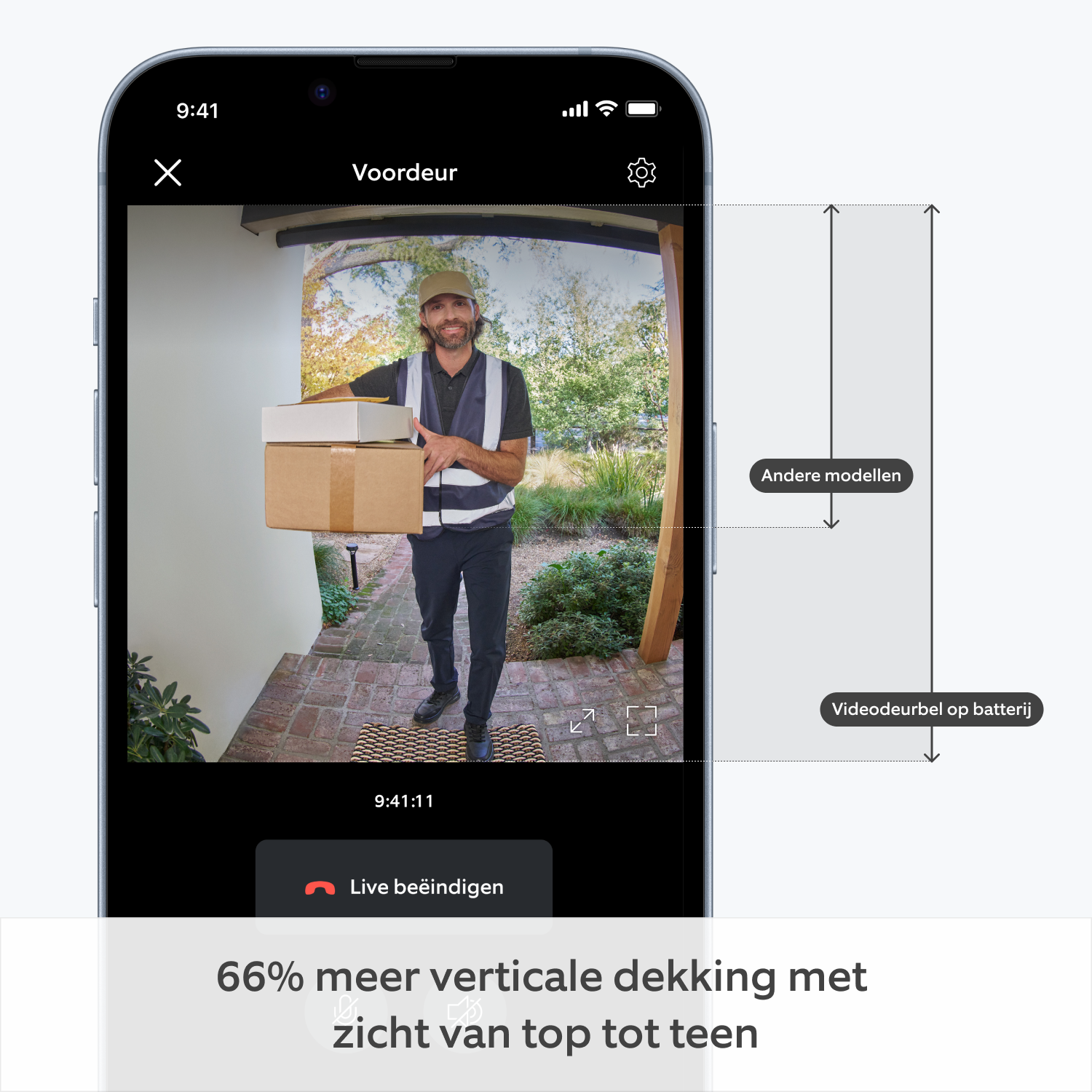 Luxury Video Doorbell - Wireless with Battery | 1080p HD