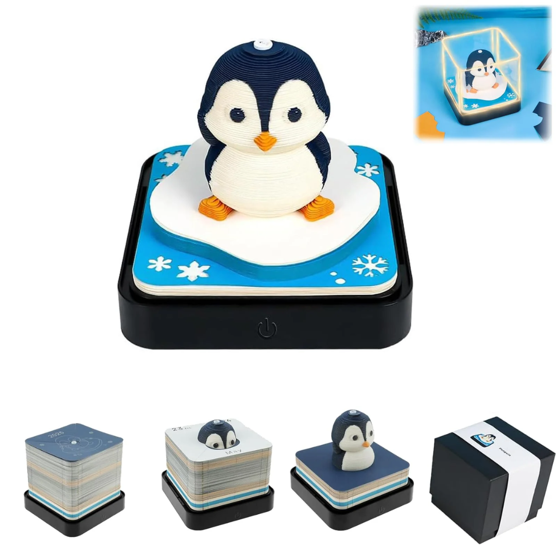 Magic Calendar 2026 – Light-Up Penguin