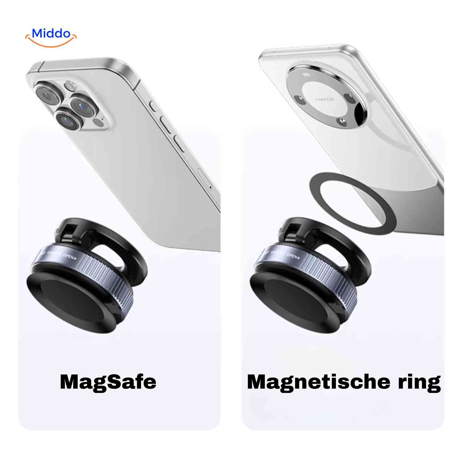 MagnaFold™ Holder | MagSafe, Foldable and Strong Grip