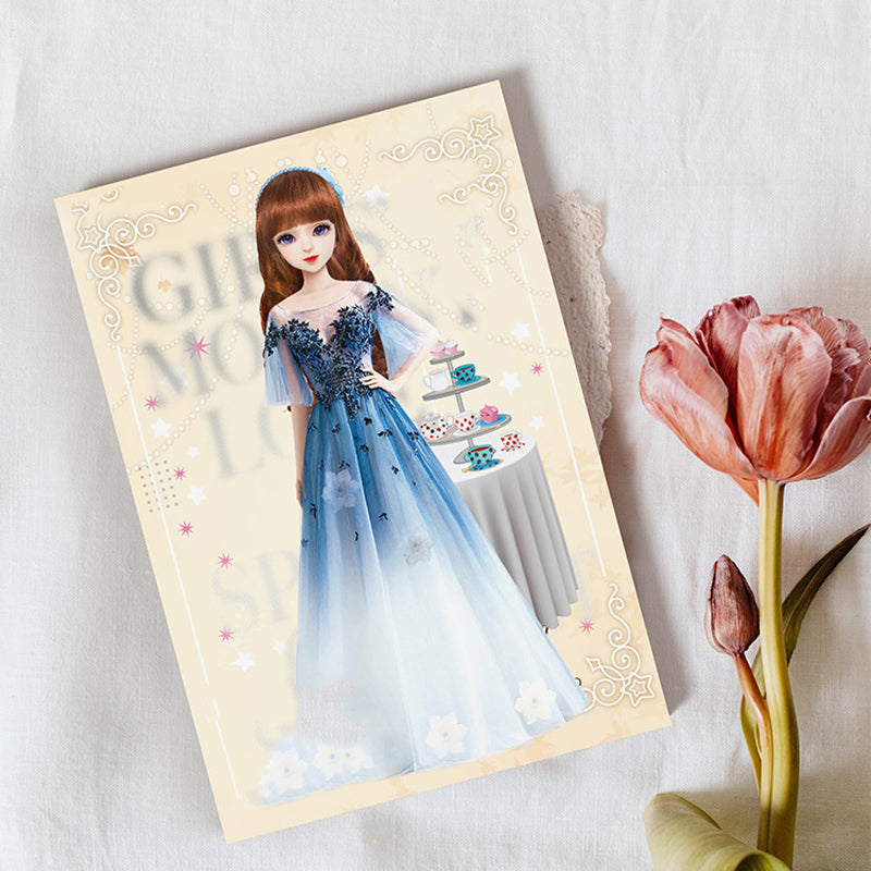 Magnetic Dress-Up Doll for Girls