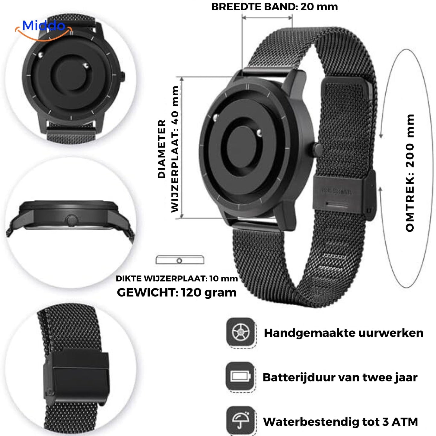 Magnetic Watch™ - The Unique Magnetic Watch That Combines Art and Time