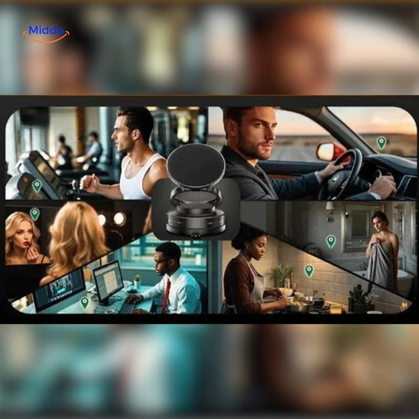 Magnevo™ Phone Holder | 360° Rotatable, MagSafe and Compact