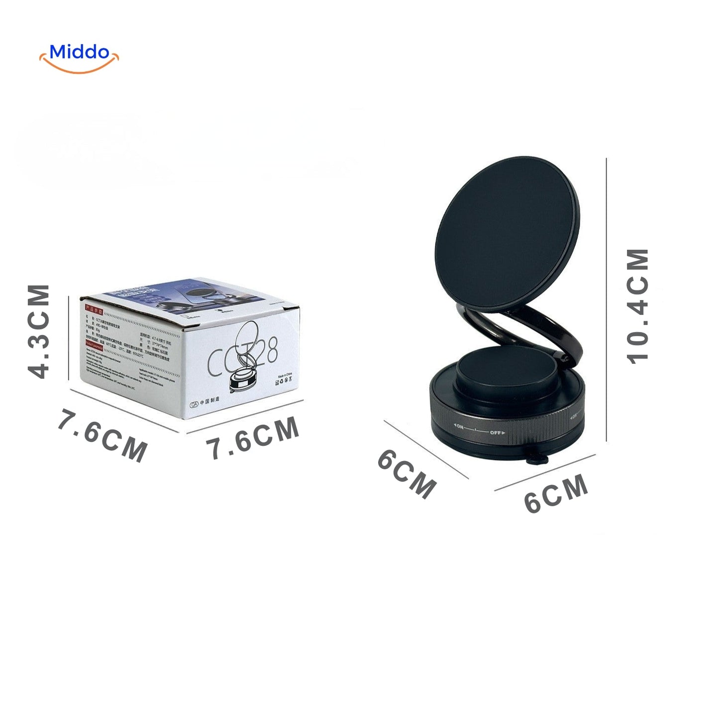 Magnevo™ Phone Holder | 360° Rotatable, MagSafe and Compact