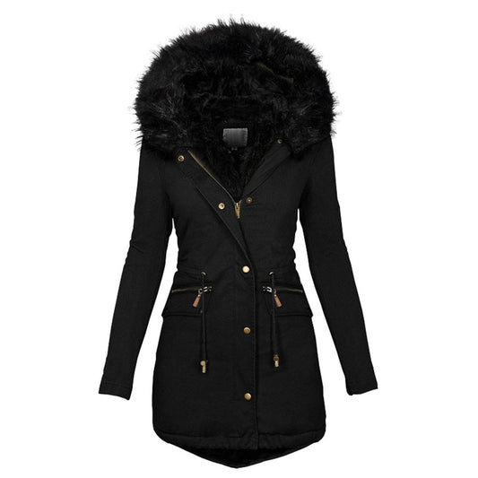 Women's Hooded Anorak Coat - Image 1