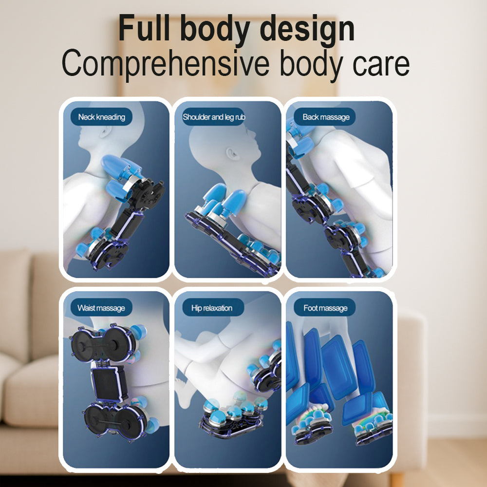 Massage Chair 8D - Zero Gravity and Heat Therapy - Model S9