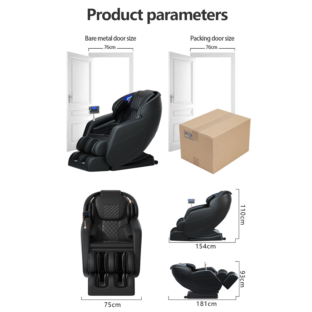 Massage Chair 8D - Zero Gravity and Heat Therapy - Model S9C