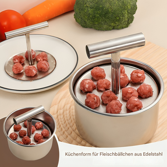 Meatballs | Uniform Size | Stainless Steel Kitchen Tool | FlavoForm