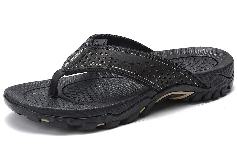 Men's Athletic Flip Flops with Arch Support