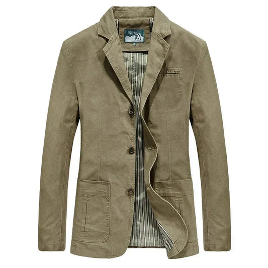 Men's Autumn Vintage and Military Style Jacket