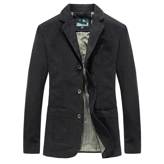 Men's Autumn Vintage and Military Style Jacket