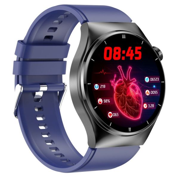 Men's Blood Sugar & Blood Pressure Monitoring Smartwatch