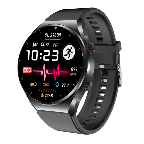 Men's Blood Sugar & Blood Pressure Monitoring Smartwatch