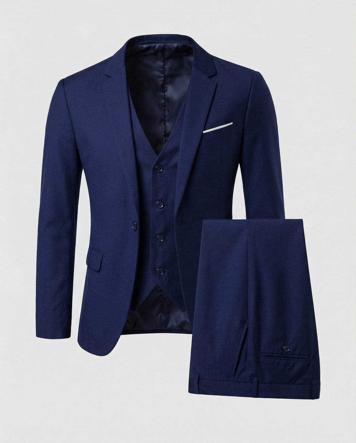 Men's Classic Formal Three-Piece Suit