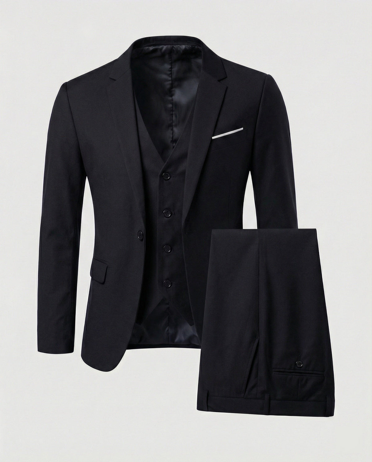Men's Classic Formal Three-Piece Suit