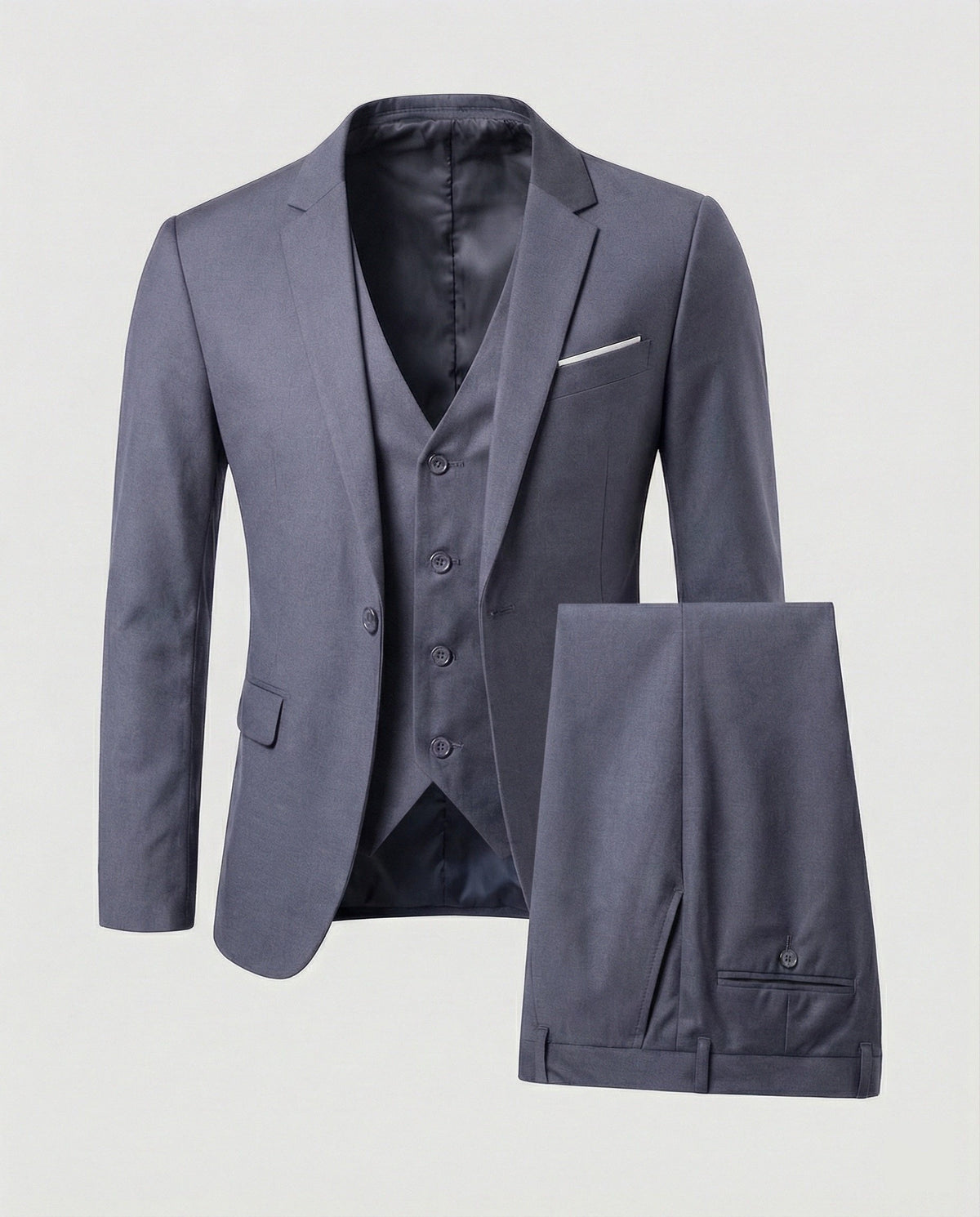 Men's Classic Formal Three-Piece Suit