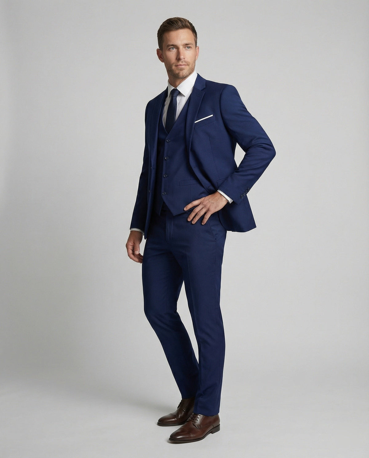 Men's Classic Formal Three-Piece Suit