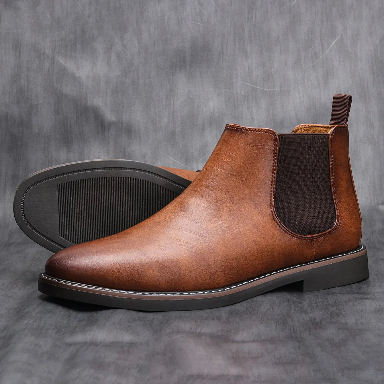Men's Comfortable Retro Chelsea Boots for Casual and Formal Occasions