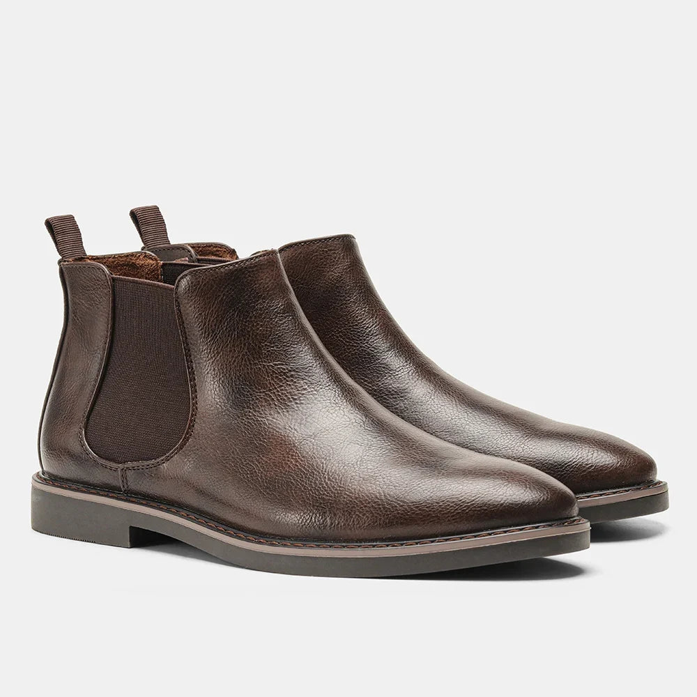 Men's Comfortable Retro Chelsea Boots for Casual and Formal Occasions