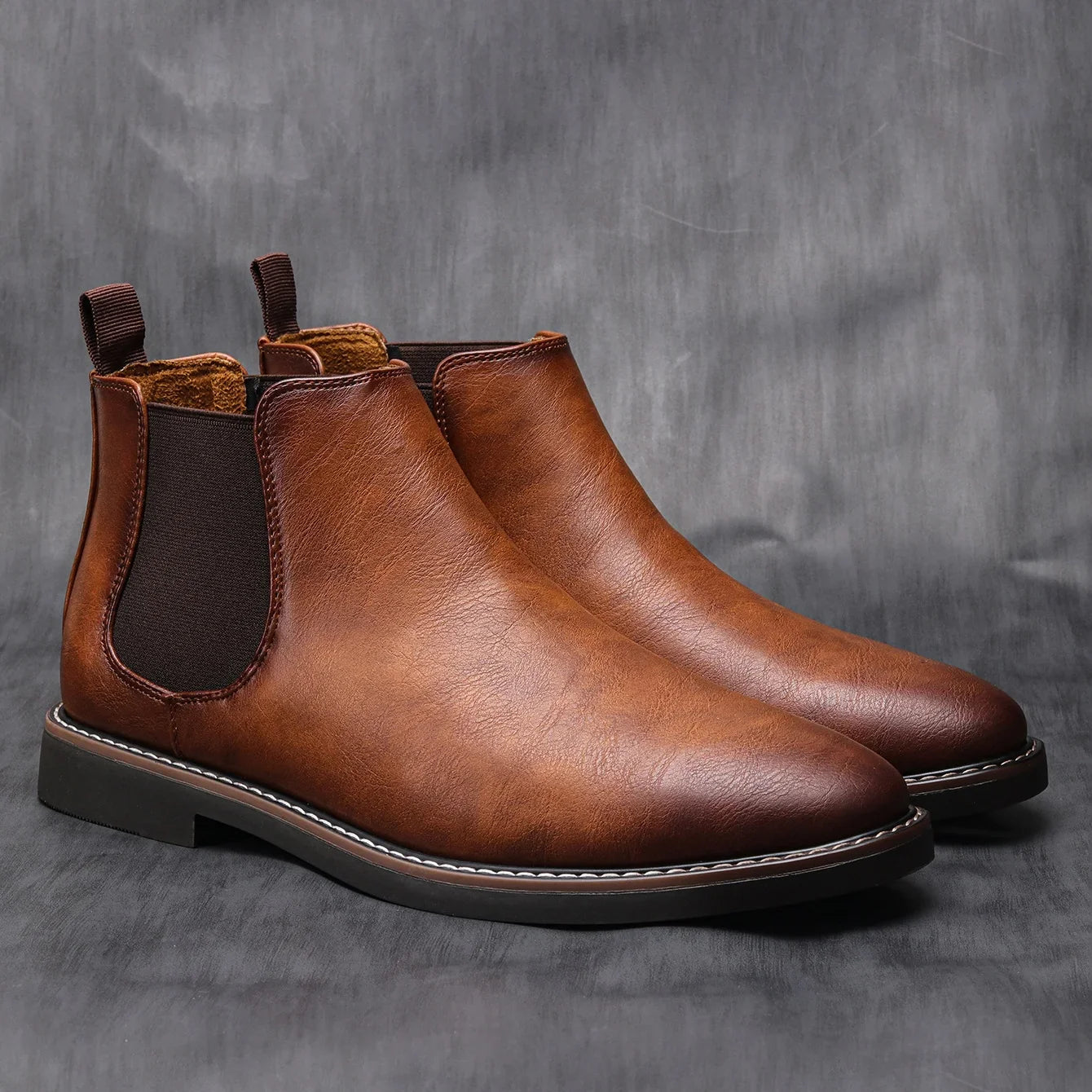 Men's Comfortable Retro Chelsea Boots for Casual and Formal Occasions