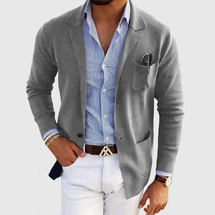 Men's Elegant Blazer - Comfort and Style for All Occasions