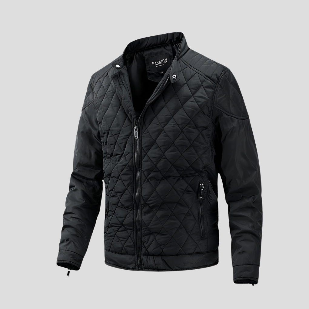 Men's Elegant Quilted Transitional Jacket