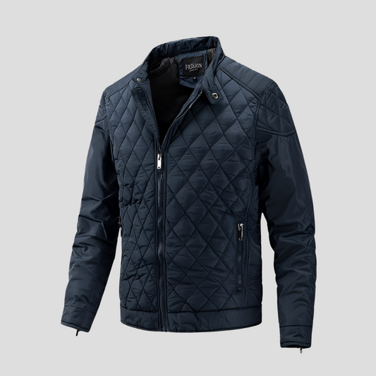 Men's Elegant Quilted Transitional Jacket