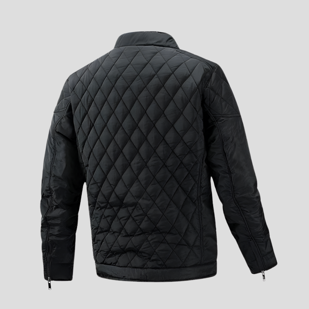Men's Elegant Quilted Transitional Jacket