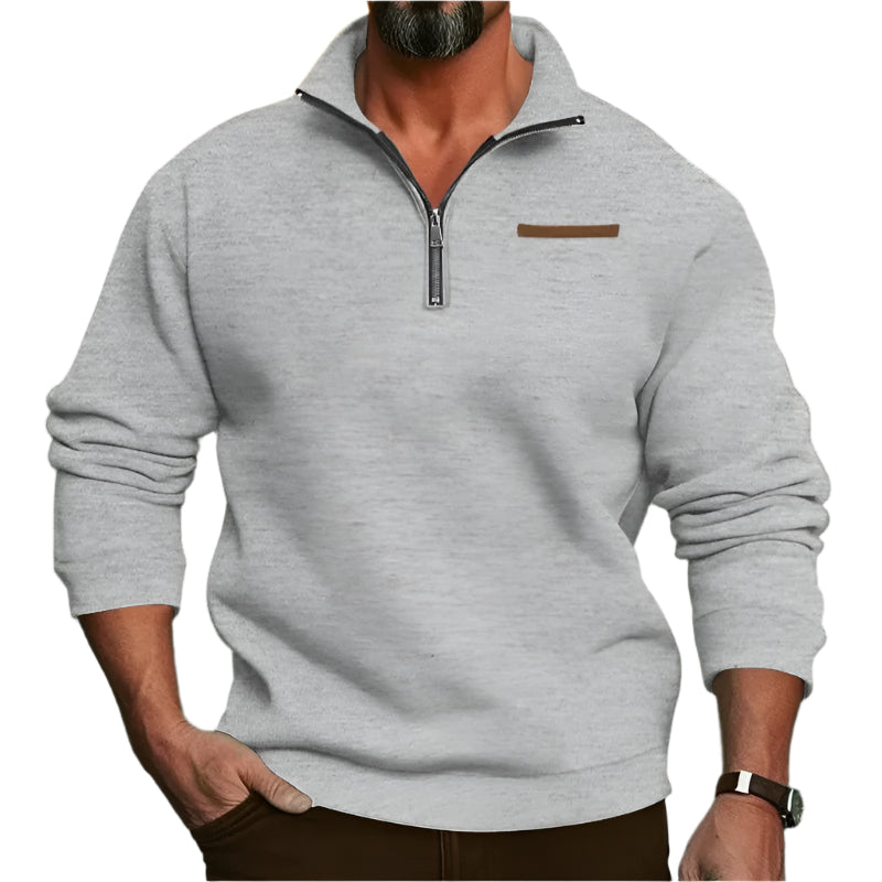 Men's Half-Zip Sweater for Comfort and Style