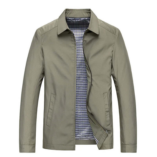 Men's Lightweight Summer Zip-Up Jacket