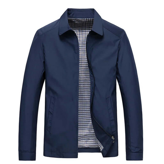 Men's Lightweight Summer Zip-Up Jacket