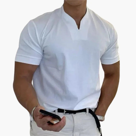 Men's Mandarin Collar Shirt