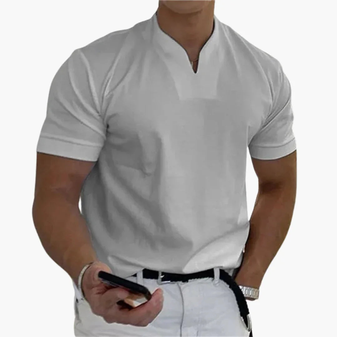 Men's Mandarin Collar Shirt