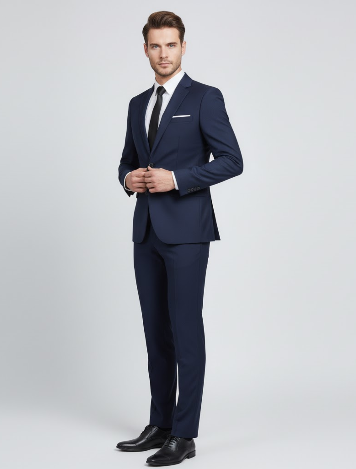 Men's Modern Fit Two-Piece Suit Set