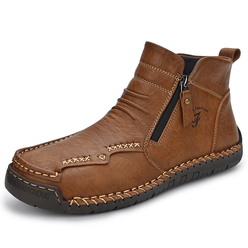 Men's Orthopedic Outdoor Zipper Boots