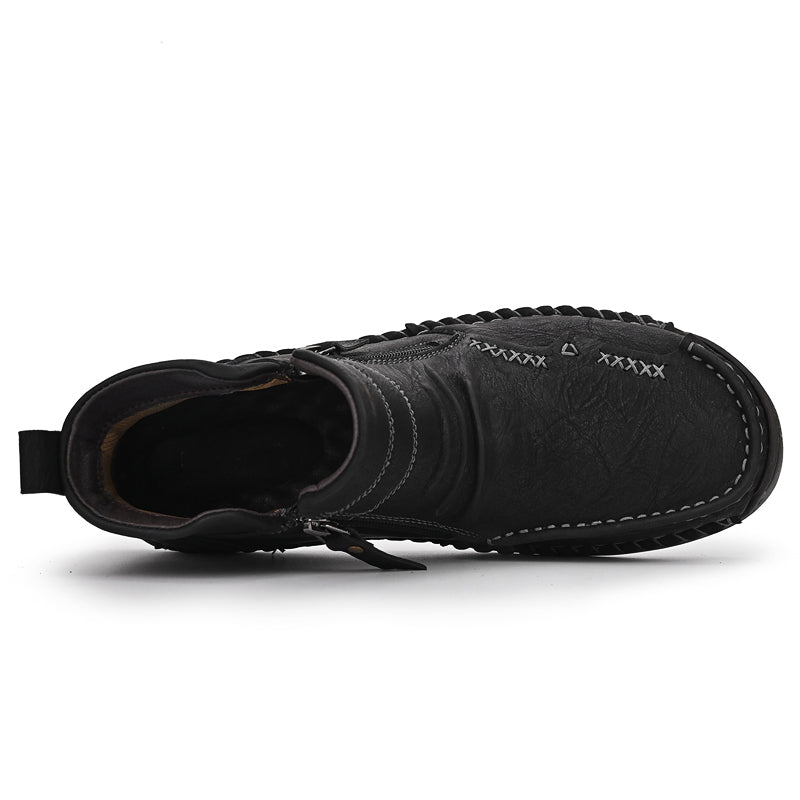 Men's Orthopedic Outdoor Zipper Boots