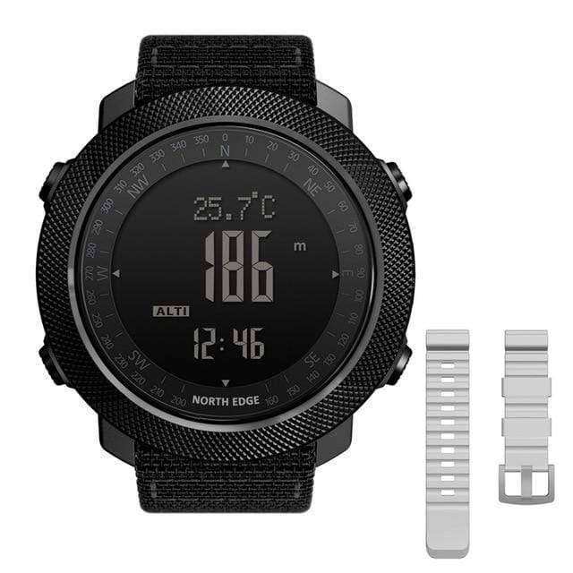 Men's Outdoor Altimeter Digital Compass Watch