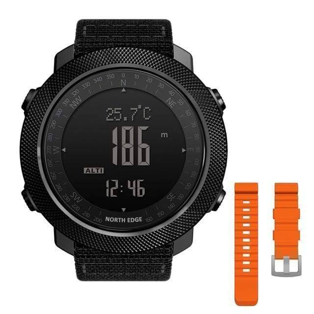Men's Outdoor Altimeter Digital Compass Watch